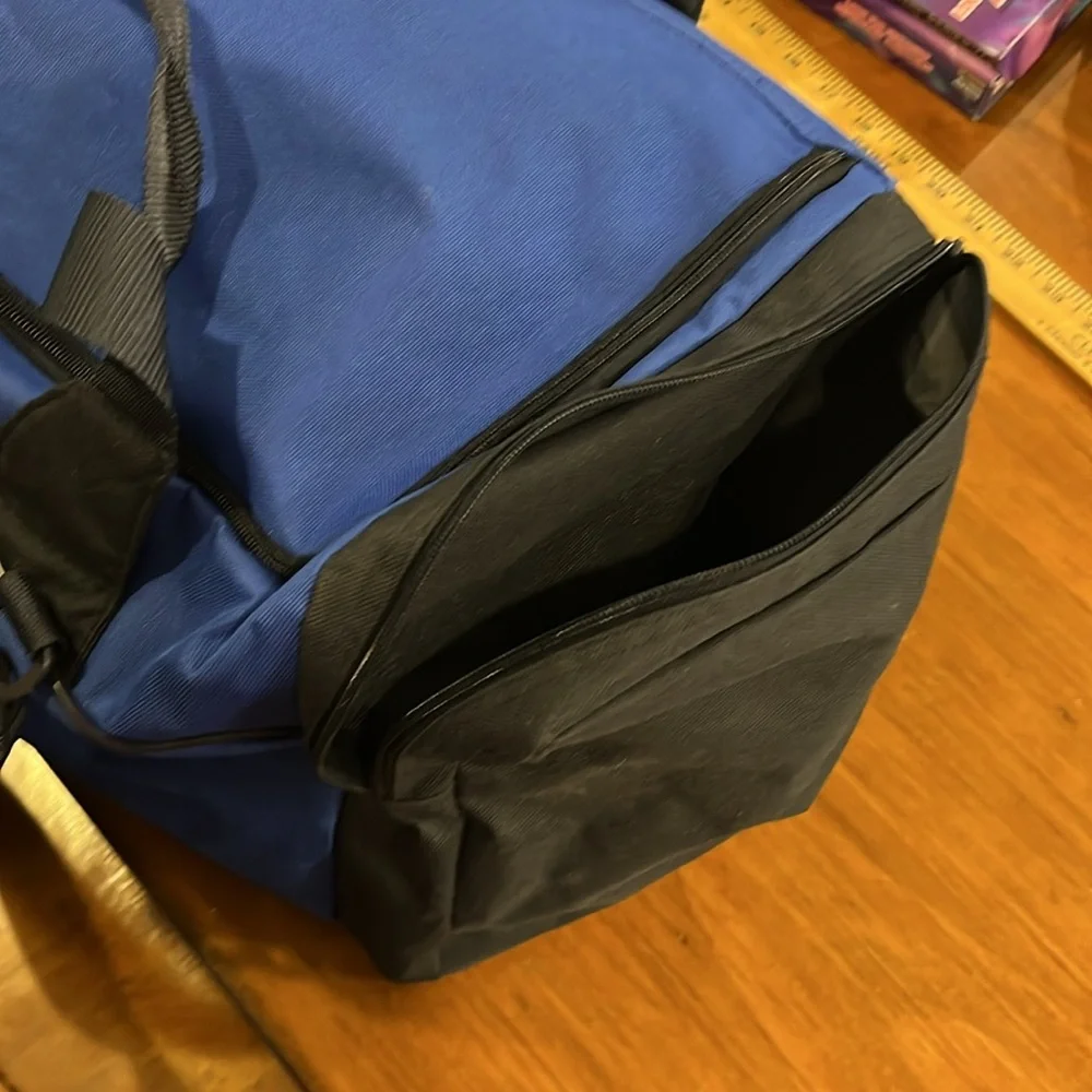 Polo Sport Ralph Lauren Vintage Duffel Duffle Bag Travel Gym blue 90s
